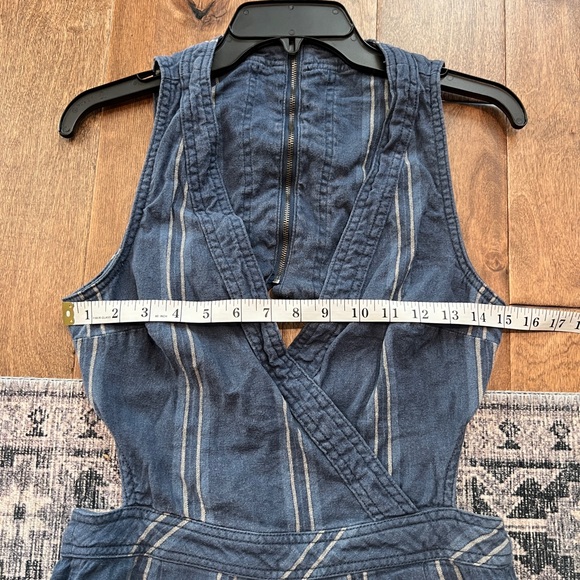 Free People women’s linen blend Moonlight Mile Jumper size 4 - Picture 13 of 15